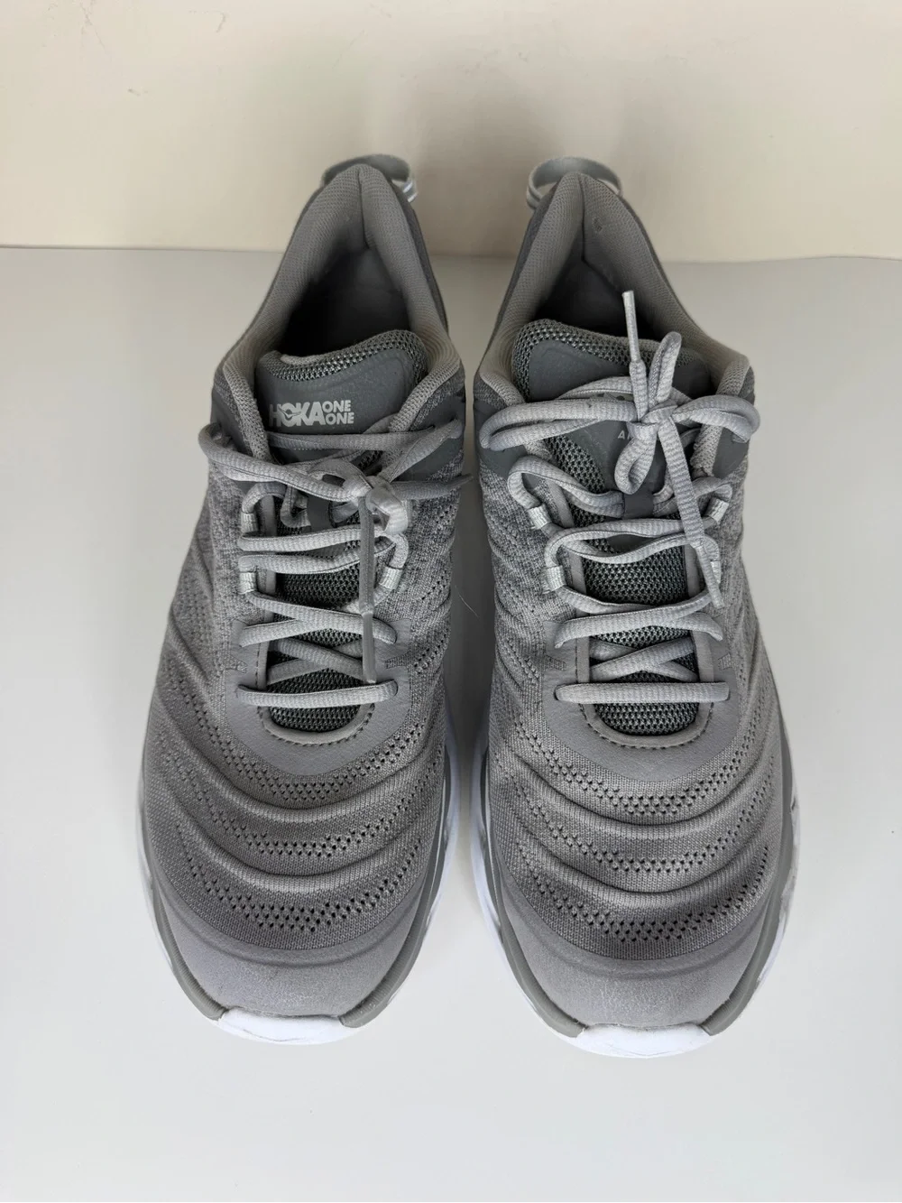 Hoka One One lightweight grey